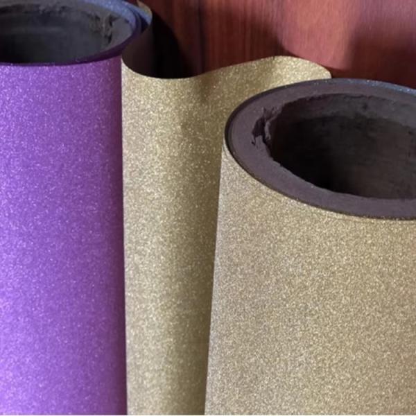 Sparkle Glitter Film Shiny Particles Transparent For Gift Packaging Crafts Decoration Smooth Surface