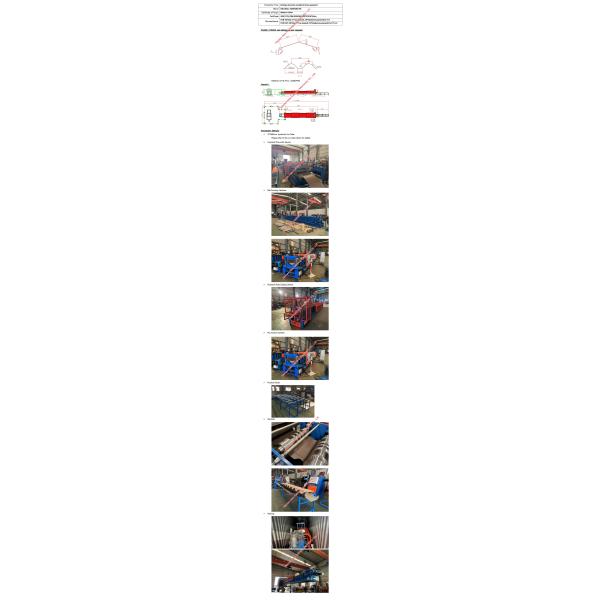 Full Automatic Ridge Cap Roll Forming Machine With Notching CE Certificated