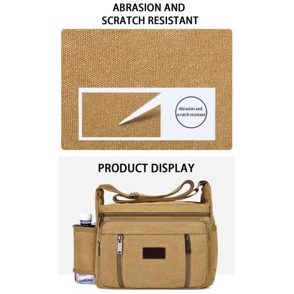 OEM Sympathybag Men's Messenger Bag Casual Crossbody Bag With Bottle Pocket