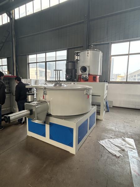 500L Heat Mixer Hot System PVC Pellets Granules Plastic Granules Mixer Machines 500L Stainless Steel Plastic Mixer For Preparing WPC Proo