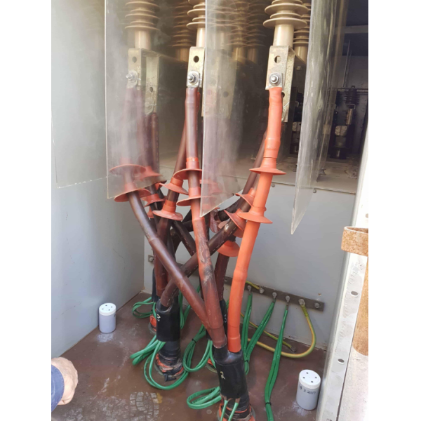 12kV 24kV 36kV Heat Shrinkable Cable Termination Kit For XLPE Medium Voltage Power Cable