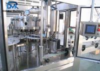 Indústria multi - cabeças de enxaguadela da garrafa 18 do animal de estimação da máquina de engarrafamento da soda da função
