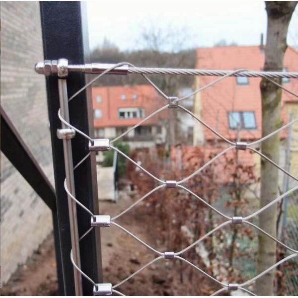 Гибкая проволока из нержавеющей стали для защиты зданий