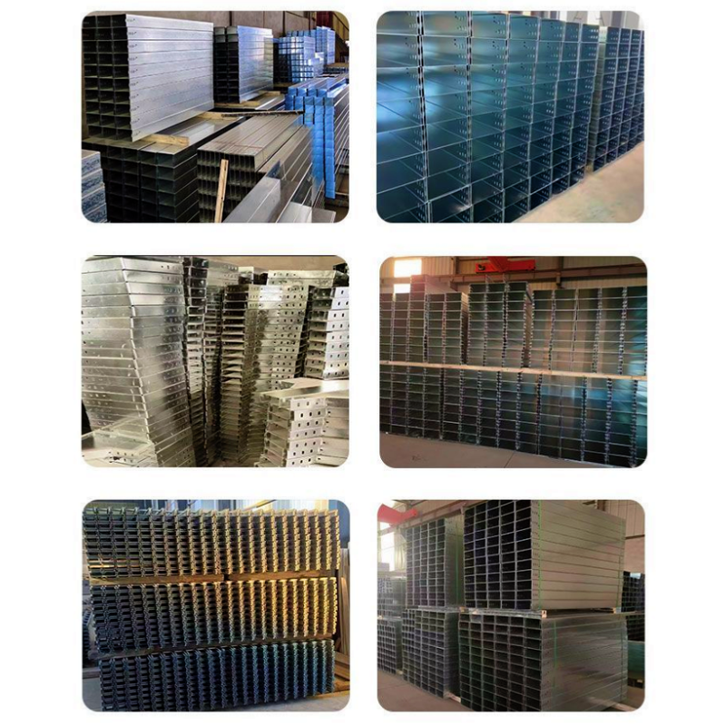 100mm Heavy Duty Cable Tray Carrying Multiple Rows HV Cables Or Dense Busbars