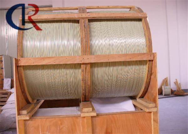 Pultruded FRP Strength Member For Optic Cable Plywood Reel Or Plastic Reel Pack