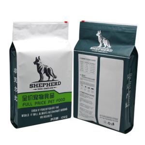 o quadrilátero de Cat Pet Food Pouch Package do plástico da capacidade de 5kg