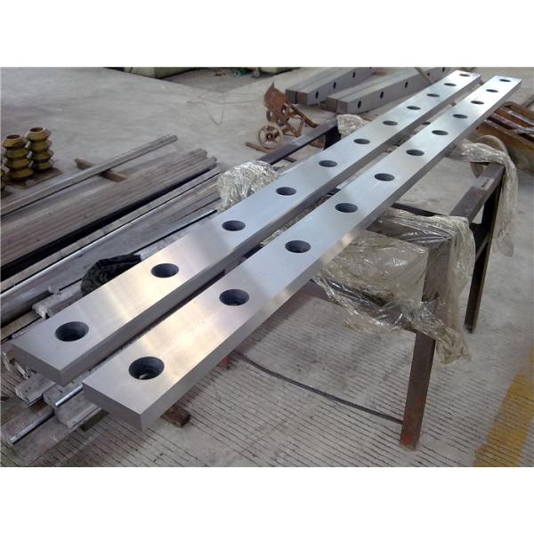 6CrW2Si Tc Tungsten Carbide Shear Blades Alligator Blades For Hot Roller Mills