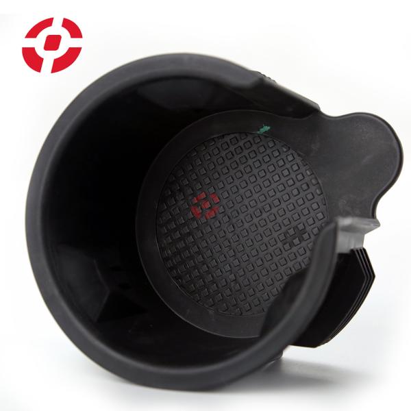 Sustentador de taza de caucho negro para Land Rover LR087454 Sustentador de taza de agua para automóviles Sustentador de botellas para bebidas para automóviles