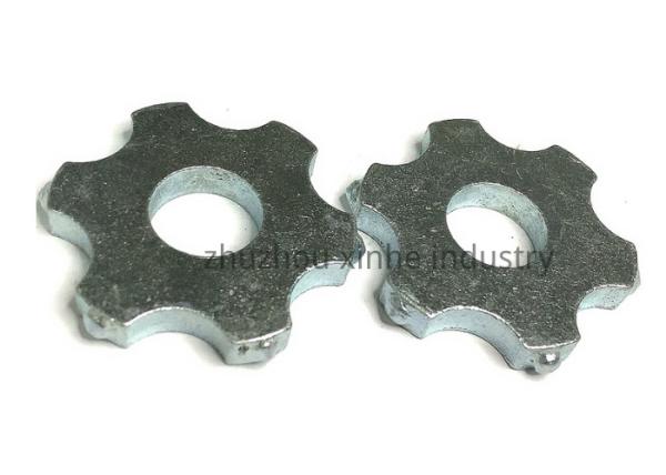 Standard Six Star Tungsten Carbide Cutters Tipped TCT Scarifier Cutters For General Scarifying