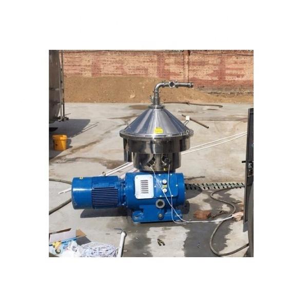 Food Beverage 1000L/H Milk Skimmer Machine with Frequency Conversion Control Panel