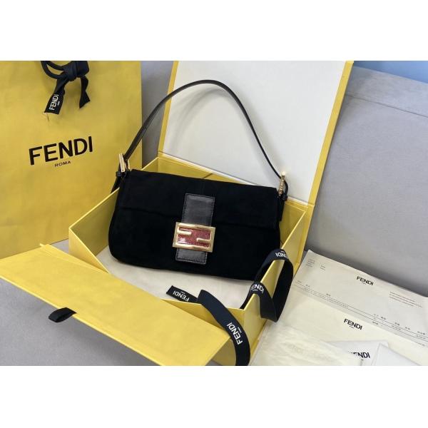 Classic Single Strap Shoulder Bag Pure Color Underarm Bag Baguette Bag