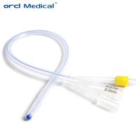 Catéter de Foley desechable de silicona con revestimiento para pacientes del departamento de Urología