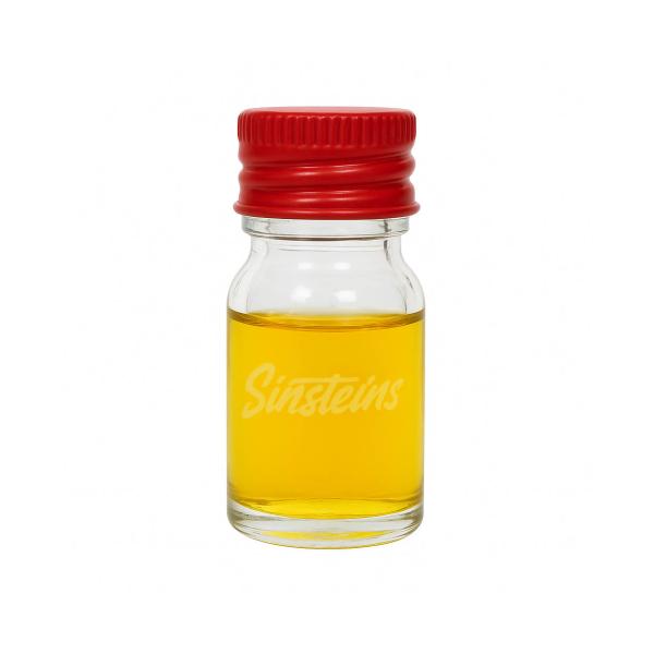Leakfree Mini Clear Glass Bottle with Metal Lid for Liquid Oil Cosmetics