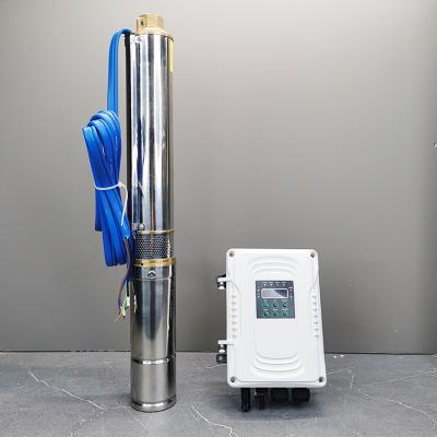 Dc Submersible Deep Well Solar Water Pump For Agriculture Farm Irrigation Solar Surface Water Pump