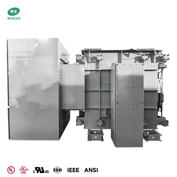 8000kVA 34.5kV/480V Three Phase Substation Power Transformer ONAN Oil Immersed ANSI IEEE Standards