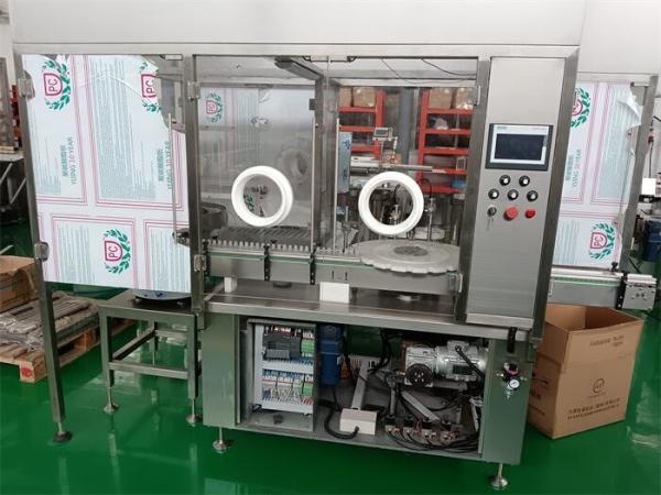 Máquina de enchimento e tampa de garrafas farmacêuticas com bomba peristáltica ou bomba cerâmica