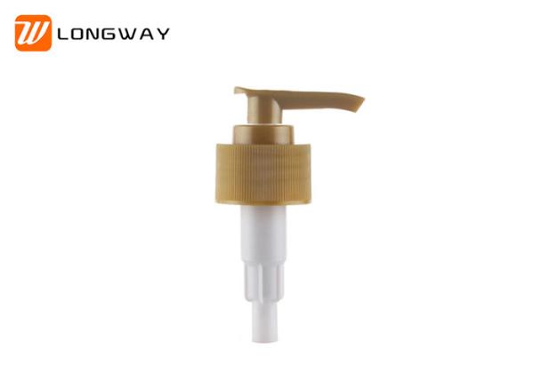 Durable PP Cosmetic Pump Dispenser Top , Plastic Lotion Pump Replacement