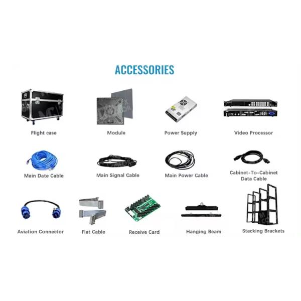 P6.67 Outdoor Waterproof Led Advertising Panels Full Color Exterior Led Screen