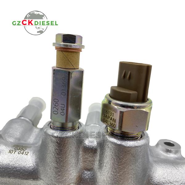 Common Rail Assembly 095440-0350 8-97306063-4 for ZX200-3 ZX210-3 ZX240-3 Excavator