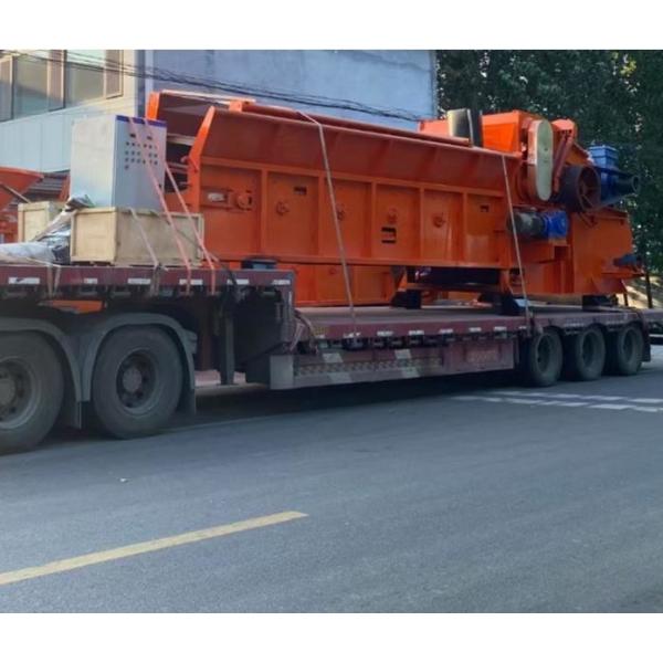 Электрическая деревянная дробилка Автоматическое питание Промышленная дробилка