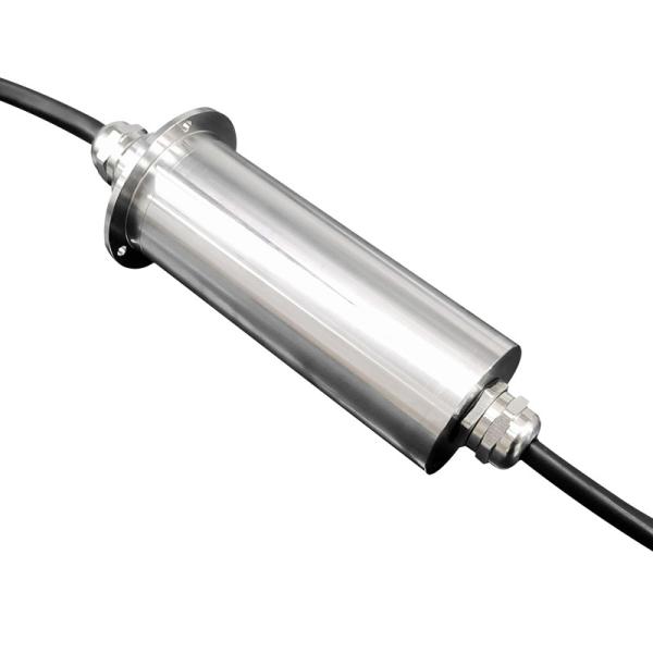 IP68 All Stainless Housing Waterproof Slip Ring Used In Underwater Robots Pickling Production Line