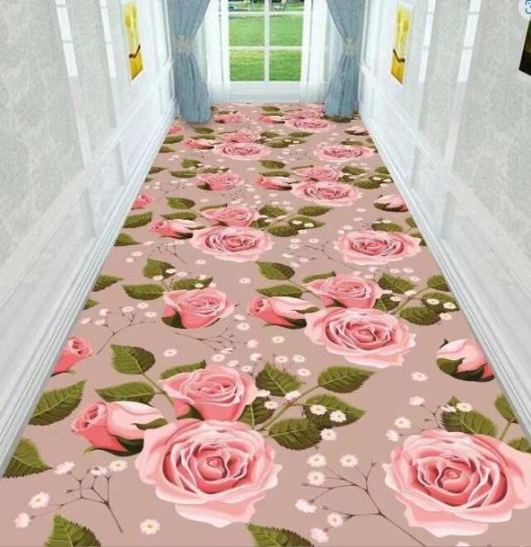 3D Cut-To-Fit Commercial Floor Mat Entry Hallway Aisle Stair Carpet