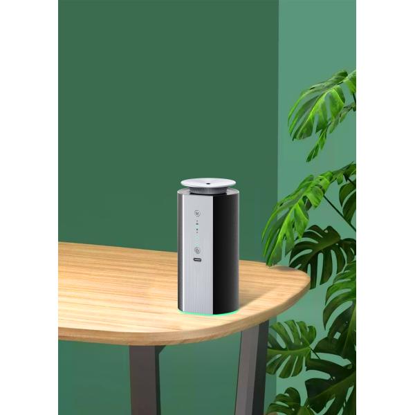 Rechargeable PBT 1.5W Usb Car Waterless Nebulizer 100mA Fragrance Scent Oil Diffuser