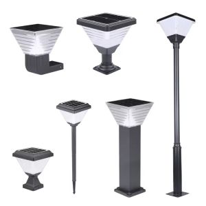 6000K 3000K Adjustable 5W Modern Solar Wall Lamp Warm White Auto Dusk To Dawn