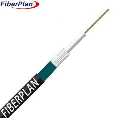 Cable de fibra óptica blindado exterior resistente à esmagamento