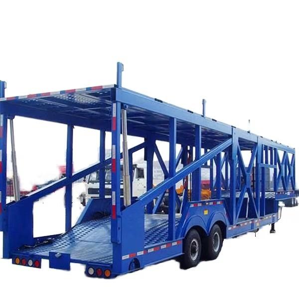 Cimc Factory Price Sale Trailers 2 Axle Mechanical Suspension Air Suspension Semi Trailer For Small Car Transport