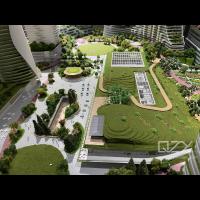 West Bank 1/300 Vancouver OAKRIDGE Modelo Arquiteto Modelo Fabricantes