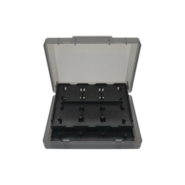 Double-Layer 24 Slots Transparent Game Card Case for Nintendo Switch 2