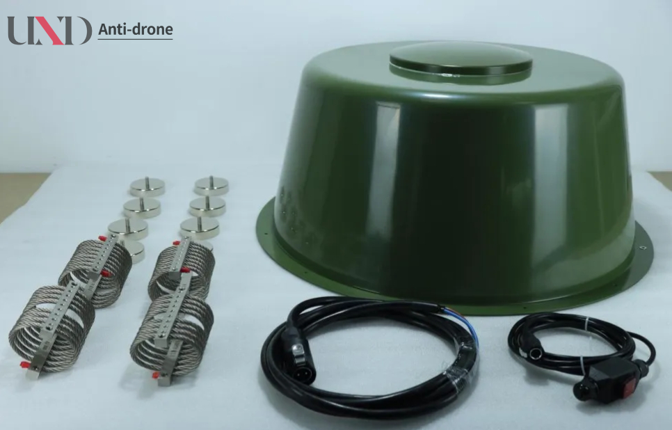 UND High Power 700-1200W Omni 6-12dBi Gain 20-6500MHz Vehicle-Mounted FPV UAV Drone Defense Durable Security