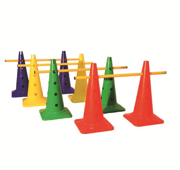Treinamento de Futebol Cone Equipamento Essencial para Crianças Esportes no Campo ao Ar Livre