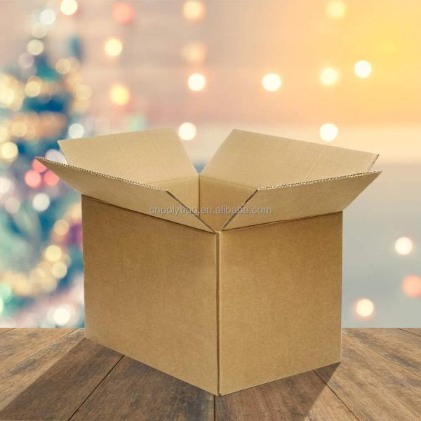 Durable Kraft Paper Cartons with Customization Options for E-commerce Packaging and Shipping Solutions