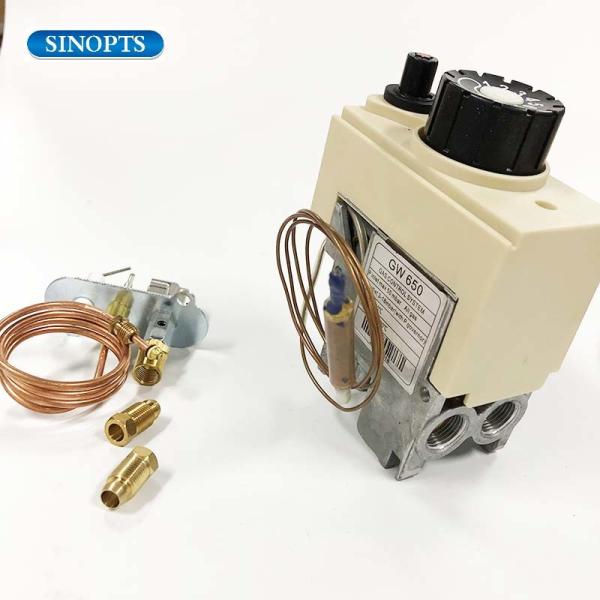                  Gas Fireplace Safety Temperature Controller Thermostat Valve             