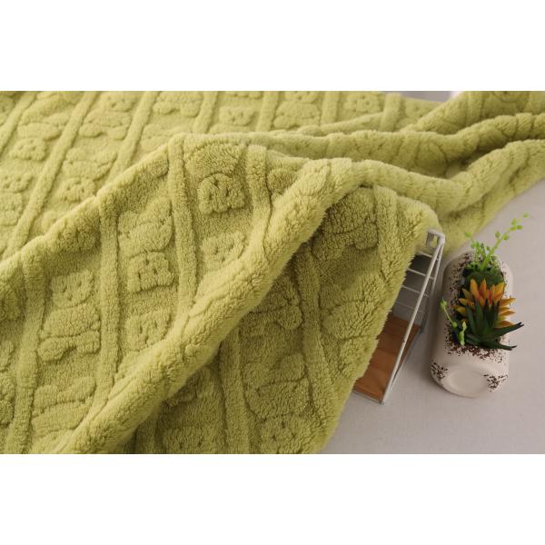 Eco-friendly 100% Cotton Soft Jacquard Fabric Shu Velveteen Sherpa Cotton Fabrics for Clothing for Home Blanket Textile