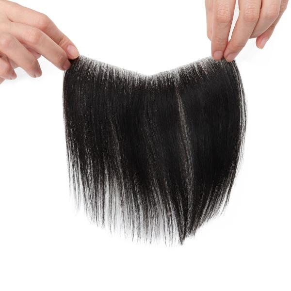 Natural Hairline thin skin forehead toupee hairline for men natural and invisible men fringe