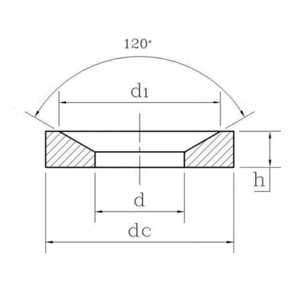 Женская Dished форма d DIN 6319 шайб A4 нержавеющей стали сферически