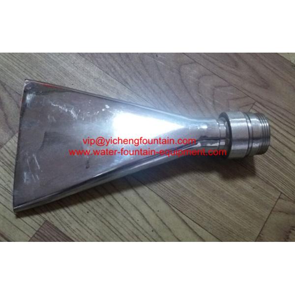 Big Fan Water Fountain Nozzles Dn40 Brass With Chrom Material