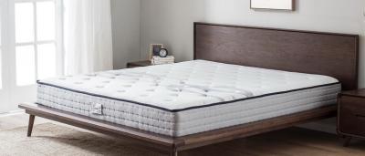 twin/full/queen white innnersping Latex Euro top spring mattress with independent pocket spring