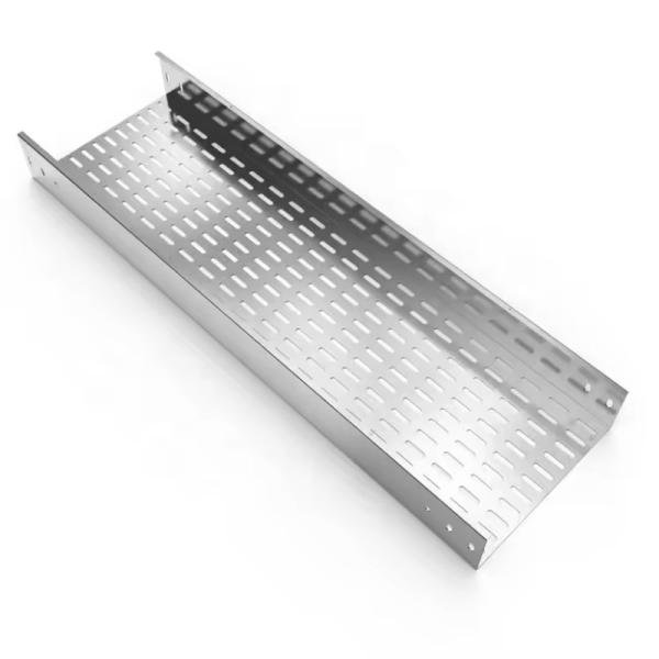 Smooth Finish Galvanized Cable Tray with Fire Resistance and Surface Galvanizing Treatment