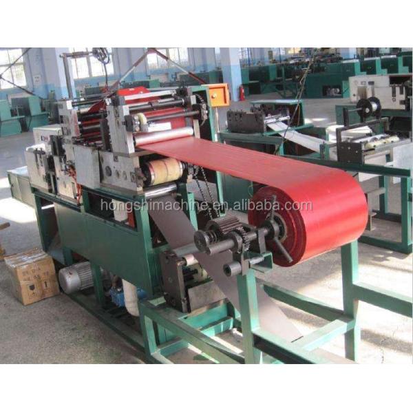Mango Growing Paper Bag Manufacturing Machine , Fruit Protective Kraft Paper Bag Making Machine