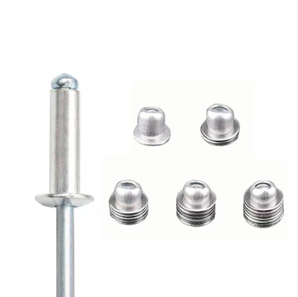 ISO15977 Rivets And Pins RVT AL ST Zinc Plating Open End Blind Rivet