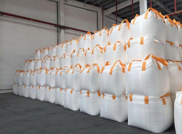 1000KGS 1500KGS White Jumbo Bulk Bags Food Grade 4 Cross Corner Loops