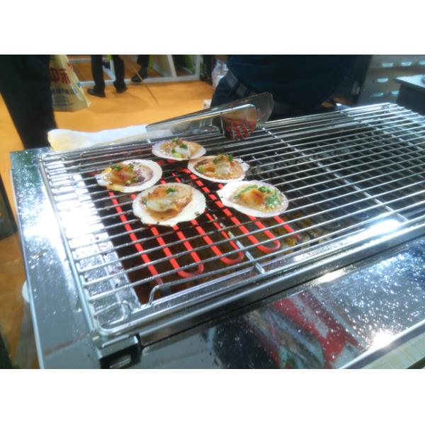 топления трубки 1.2m гриль моллюска стейка Kebab гриля барбекю длинного электрического коммерчески отсутствие дыма