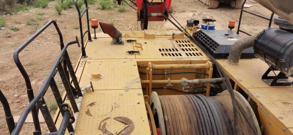 SR405R 2020 Anos de idade usados rotativa de perfuração Rig 377 KW para a construção de fundações
