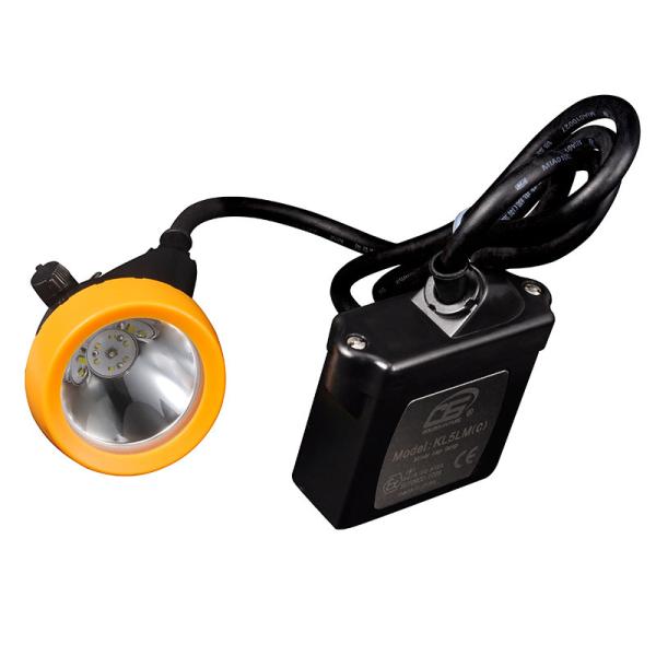 KL5LMC IP68 Waterproof LED Mining Headlamp 20000 Lux Rechargeable Mine Lamp