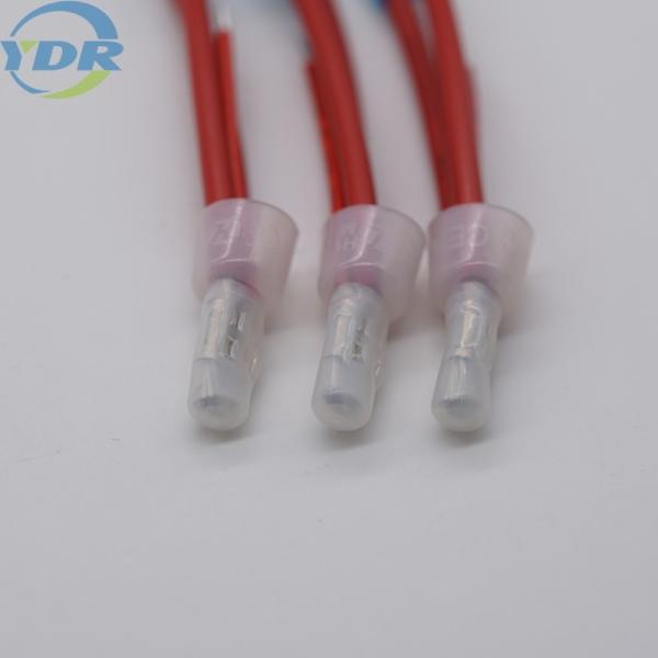 6.3mm Electrical Jumper Wire , Electricity Box Female Jumper Cables Nipple Housing