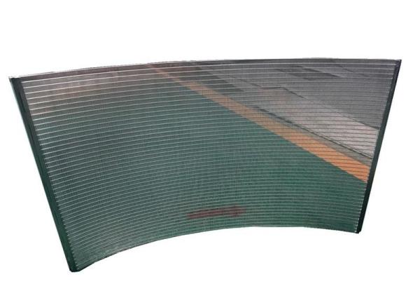 2.0mm Slot Length 1m Water Filter Screen For Pressure Curved Sieve